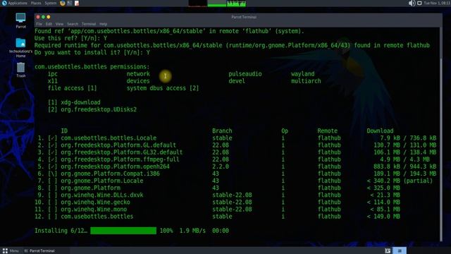 How to Install Bottles on Parrot Security OS 5.1 | Bottles Linux Installation Guide смотреть онлайн