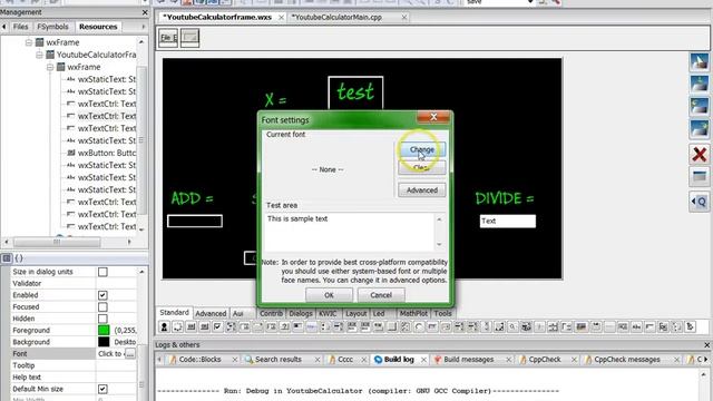 C++ Tutorial - Calculator with wxWidgets & Codeblocks in C++ with GUI Part 2 смотреть онлайн