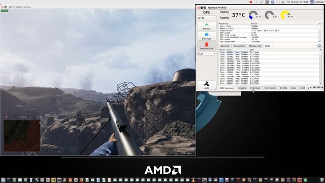 Temporary GUI Control and Monitoring solution on AMDGPU and AMDGPUPRO Ubuntu 16.04. смотреть онлайн