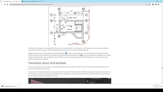 BlenderBim Update - 23.03.04 - Overview & Demonstration смотреть онлайн