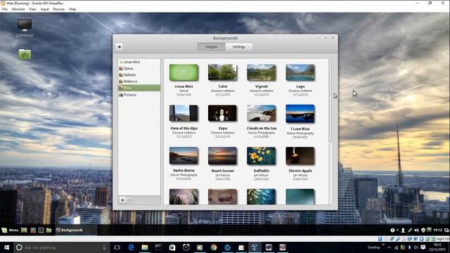 Linux Mint 17.3 Online Themes смотреть онлайн