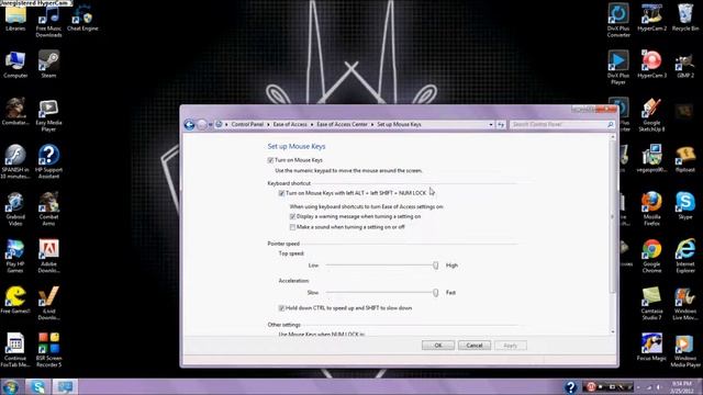 How to set up mouse keys смотреть онлайн