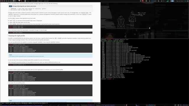 Full Gentoo Install Tutorial - pt.1 - Gentoo Base Install смотреть онлайн