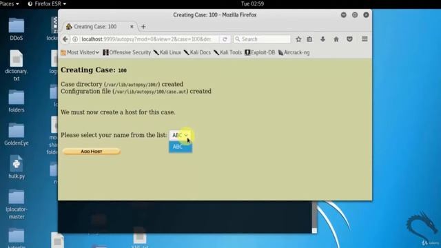 Autopsy Forensics Tool in Kali Linux - Ethical hacking course смотреть онлайн