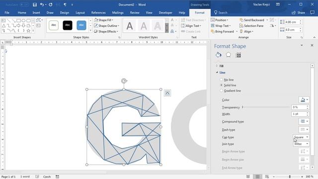 WORD: Wireframe Text Effect смотреть онлайн