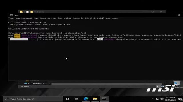 Tutorial cara install AngularJS dan NodeJS | | Belajar angular part 1 смотреть онлайн