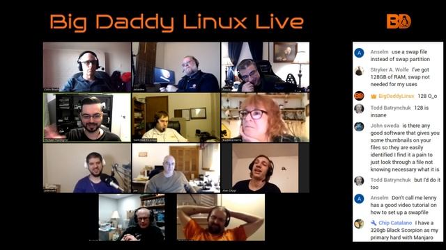 Big Daddy Linux Live! for 11-11-17 смотреть онлайн
