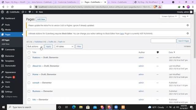 How to create a wordpress website using Astra Theme & Elementor | Live Class смотреть онлайн