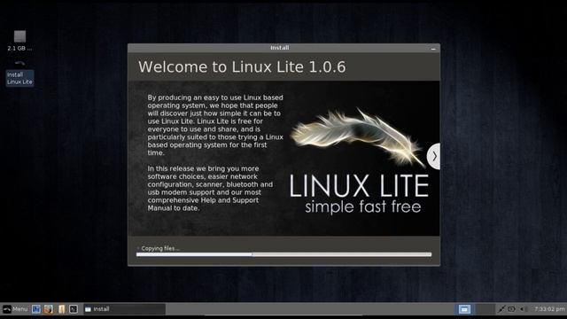 Installing Linux Lite 1.0.6 (linuxlite 1.0.6) смотреть онлайн
