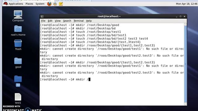how to create directory, file and copy them in your linux server смотреть онлайн
