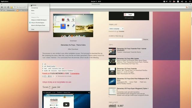 Elementary Os Freya - Theme Colors смотреть онлайн