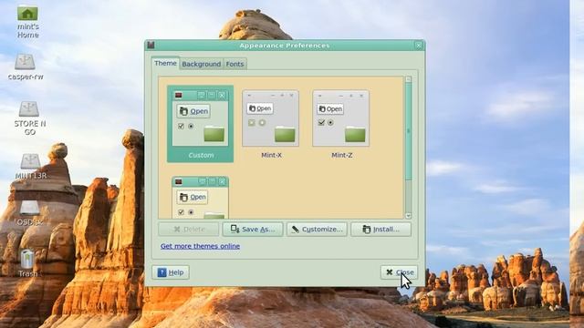 Linux Mint 13 menus (intro), live display смотреть онлайн