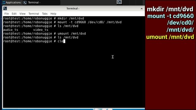 Mounting a CD/DVD in FreeBSD - A user request смотреть онлайн