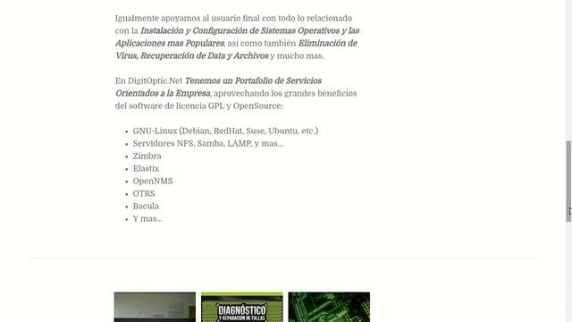 DigitOptic - Servicios técnicos en reparación de laptops y motherboard de PCs, etc. смотреть онлайн