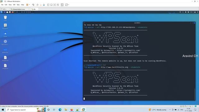 how to install and use WPScan word press scan tool in Kali Linux смотреть онлайн