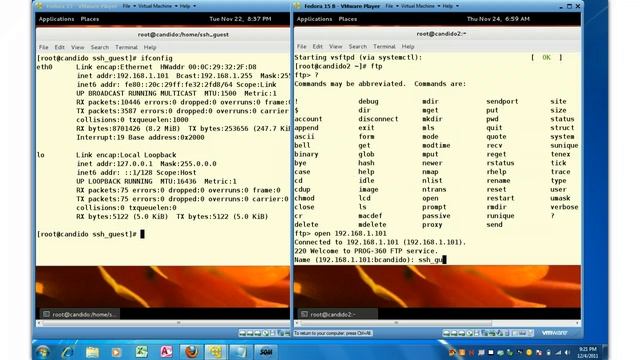 FTP Linux to Linux смотреть онлайн