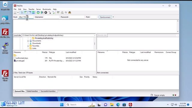 SSH server installation and configuration (2) by using private and public key authentication method смотреть онлайн