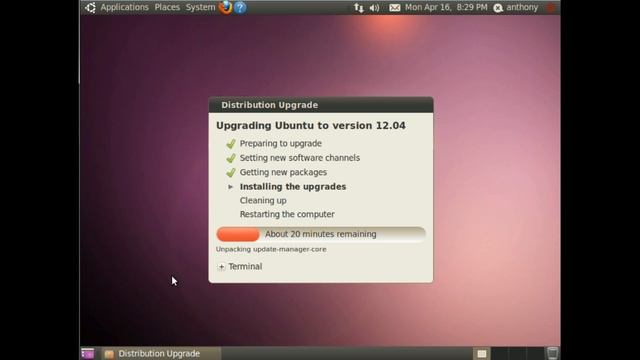 Updating Ubuntu 10.04 LTS to Ubuntu 12.04 LTS via Update Manager смотреть онлайн