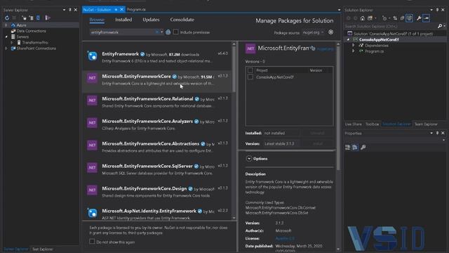 Mengenal Object Relational Mapping - Entity Framework Core смотреть онлайн