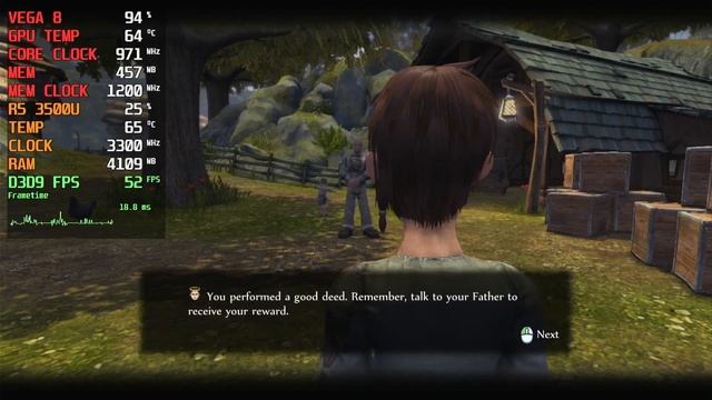 Fable Anniversary | Ryzen 5 3500U | VEGA 8 | 12GB RAM | 35W TDP [Lenovo Ideapad S145] смотреть онлайн