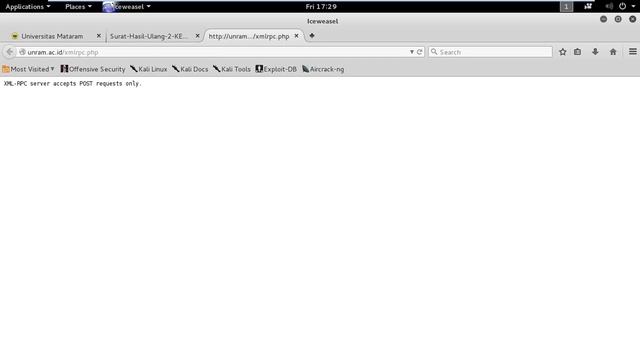 Kalilinux - Wpscan Wordpress смотреть онлайн