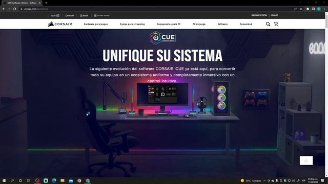 Como instalar Software Corsair ICUE смотреть онлайн