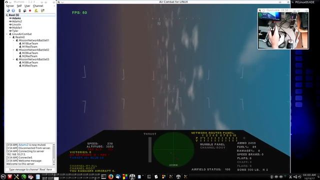 Linux Air Combat Basic Flight Training смотреть онлайн