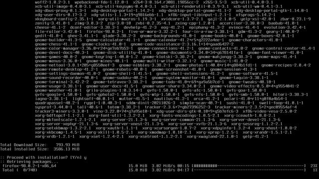 Gnome For Artix Linux Dinit