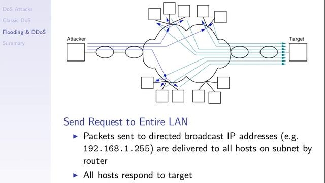 Ping Flooding DoS Attacks (ITS335, L13, Y15) смотреть онлайн