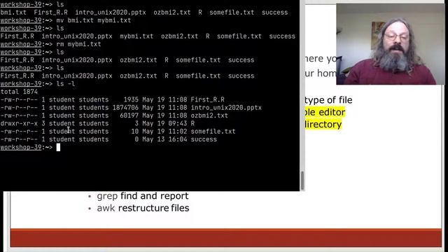 Introduction to using the Linux/Unix command line at the Workshop смотреть онлайн