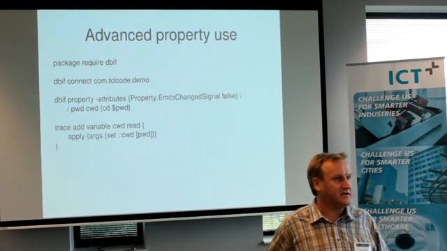 EuroTcl 2016: D-Bus bindings for Tcl (Schelte Bron) смотреть онлайн