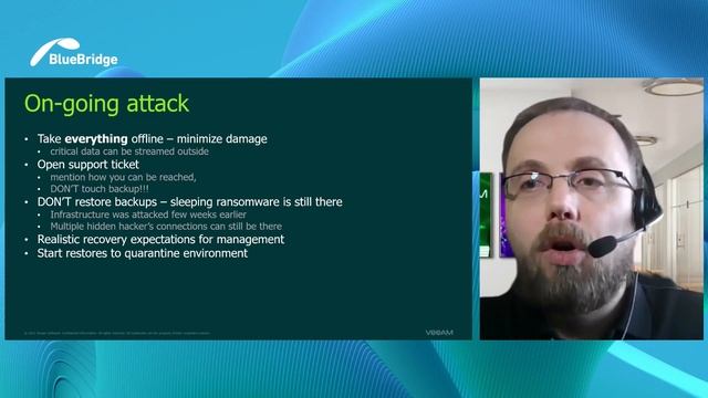 Ransomware protection strategy – secure your backup with Veeam смотреть онлайн