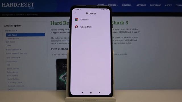 How to Change Default Apps in XIAOMI Black Shark 3 – Find Default App Section смотреть онлайн