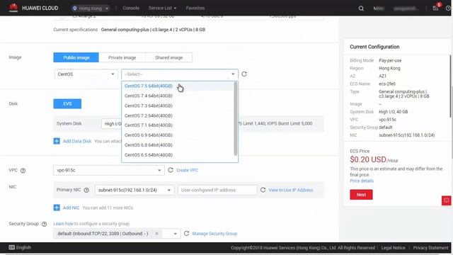Elastic Cloud Server(ECS) - Purchasing and Logging In to a Linux ECS смотреть онлайн