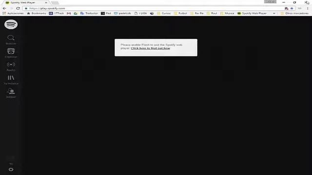 Flash Spotify error. Chrome смотреть онлайн