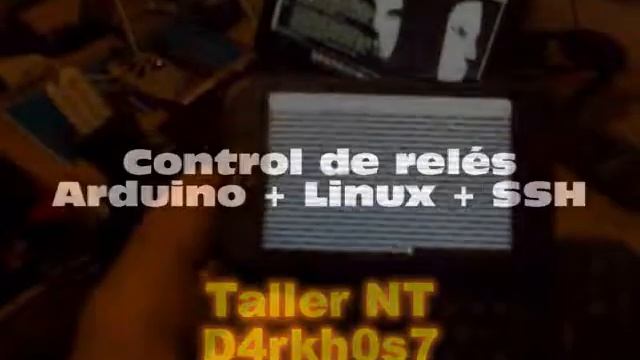 Control de relés Arduino + Linux + SSH смотреть онлайн