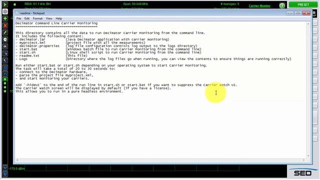 SED Systems - Decimator Training - Carrier Monitoring Command Line Wizard смотреть онлайн