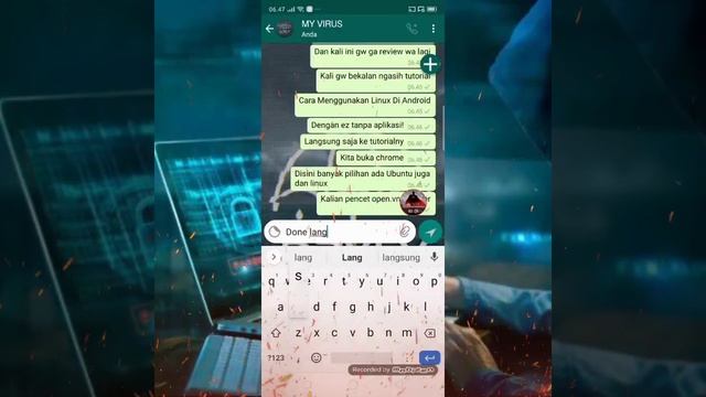 TUTORIAL!!🏅 CARA MENGGUNAKAN KALI LINUX DI ANDROID!!!👈🙀💞💯|| TANPA APLIKASI TAMBAHAN!!👈🖤 смотреть онлайн