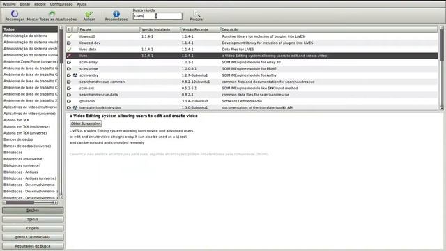 Synaptic - Aprenda a desinstalar programas no Linux! смотреть онлайн