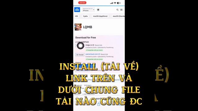 🇻🇳Updates Hack Map APPDB Liên Quân IOS | Bảo Mật Anti File смотреть онлайн