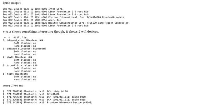 bluetoothctl can't detect device but hcitool can? смотреть онлайн