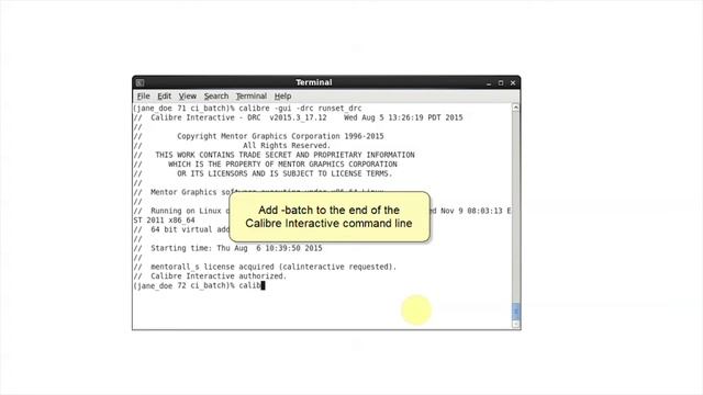 How to run Calibre Interactive in the batch mode смотреть онлайн
