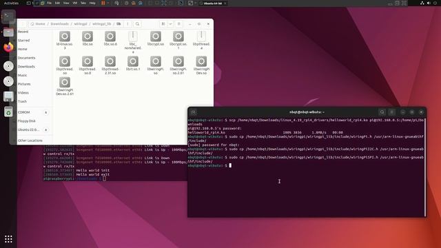 Test Kernel trên Raspberry Pi4 và hướng dẫn Cross Compile wiringPi смотреть онлайн