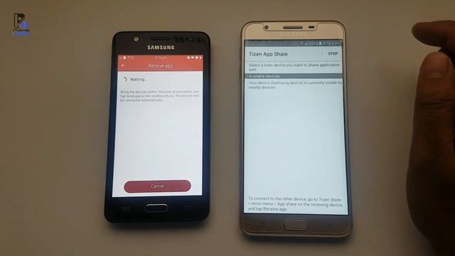 How to share app from Android to Tizen (Hindi) смотреть онлайн