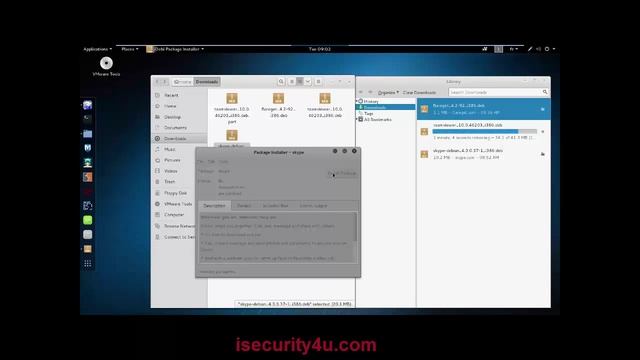How to install Software [ skype tem viewr ..] kali linux 2.0 смотреть онлайн