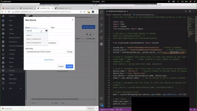 ClearLab Session 5 - Deploying an Edge and Adapter смотреть онлайн