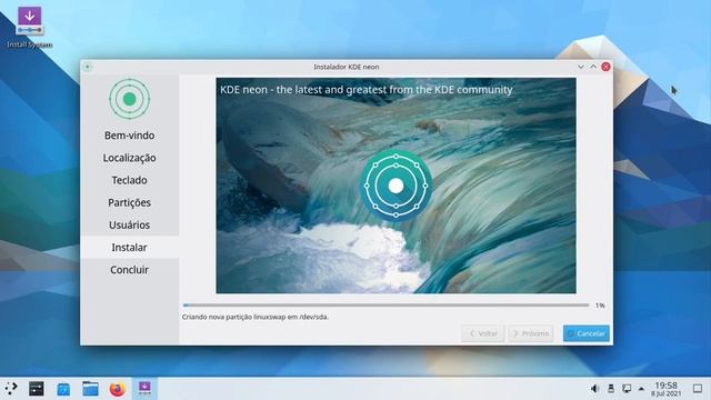 Linux KDE Neon Super Fácil e Bonito смотреть онлайн