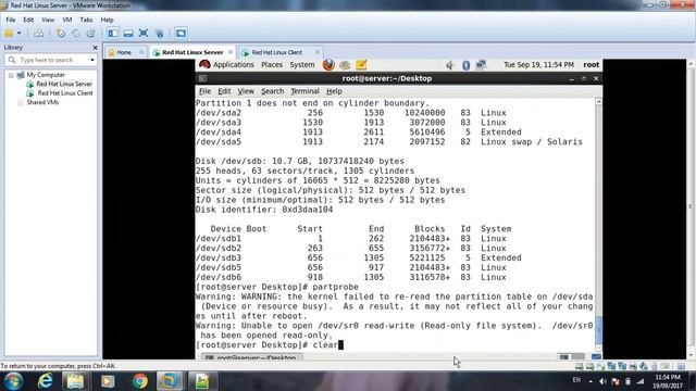 Pract : Creating Partitions in RHEL 6 смотреть онлайн