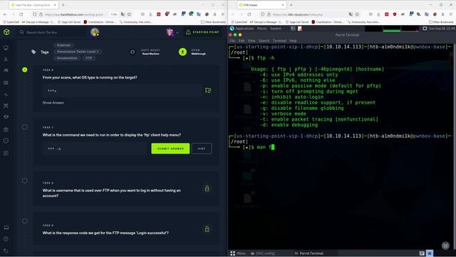 Hack The Box - Starting Point (Tier 0): Fawn смотреть онлайн