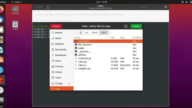 CARA REMASTERING LINUX UBUNTU MENGGUNAKAN CUBIC смотреть онлайн